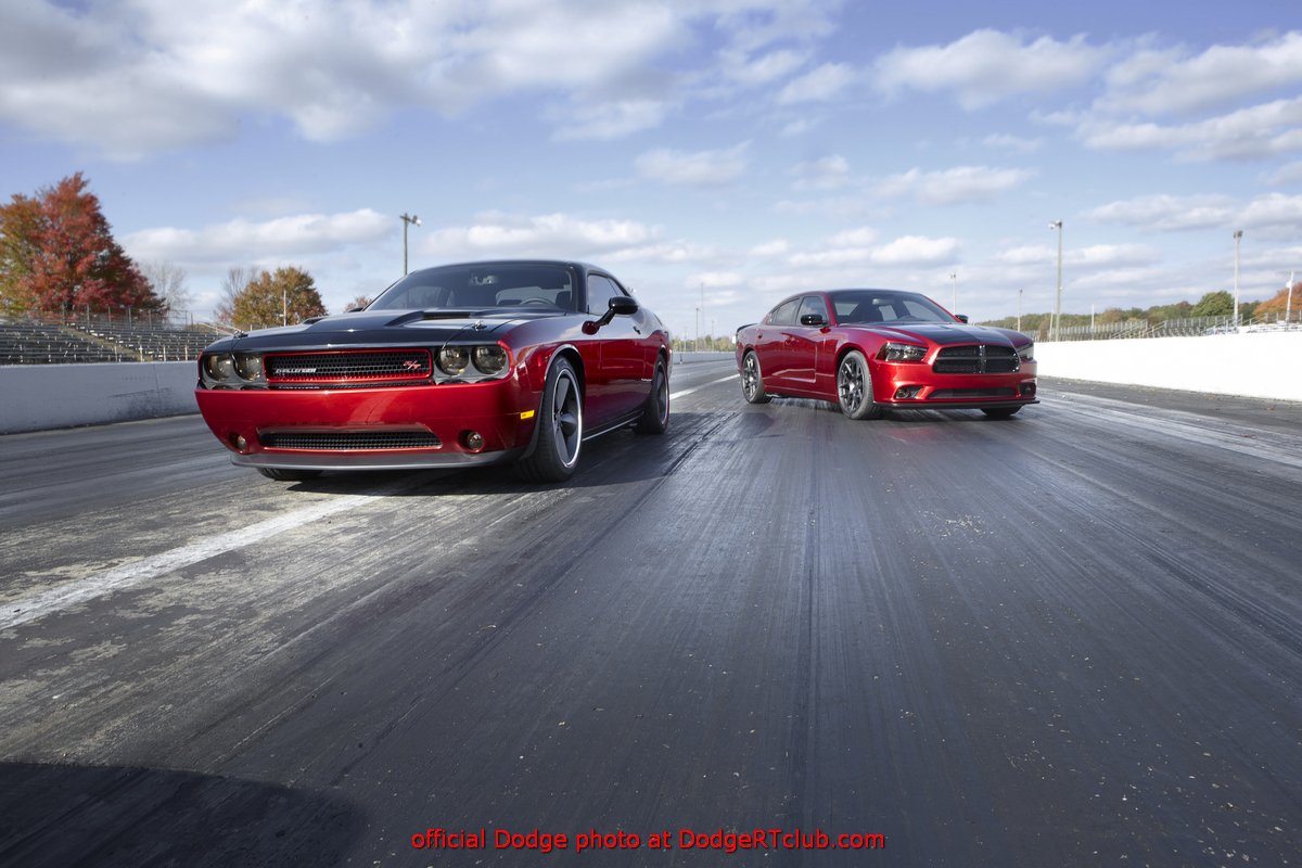 2014 Dodge Challenger R/T with Scat Package 3 and 2014 Dodge Cha